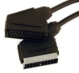 SCART PLUG TO SOCKET EXTENSION CABLE 1.5M