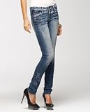 Leopard Beading Skinny Jean - Web Exclusive