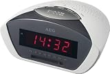 Produkt-Bild: AEG MRC 4116 Radiowecker (AM/UKW-Tuner, 50Hz) wei&szlig;