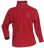 Los Angeles Angels Of Anaheim Youth Frost Pullover Fleece By Antigua
