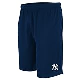 New York Yankees Navy Team Issued Mesh Shorts