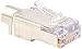 Platinum Tools 100022 EZ-RJ45 Shielded Cat5e/6 External Ground, 50-Pack