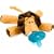 Wubbanub Infant Pacifier - Lion with satin mane