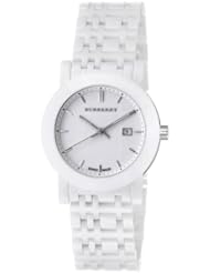 Burberry Womens BU1870 Ceramic White Ceramic Bracelet Watch