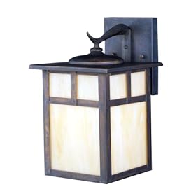 Kichler Lighting 4812WH 11-1/2-Inch Alameda Outdoor Wall Mount Dark Sky Panel Insert Set (White)