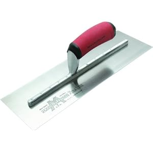 Marshalltown 12ASSD 14-Inch by 4-1 2-Inch Stainless Steel Drywall Trowel with DuraSoft... by 