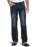 TOM TAILOR Herren Jeans 60176960910/dark cutline detail denim, Straight Fit (Gerades Bein)