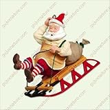 Toymaker Santa 6th in Series 2005 Hallmark Ornament QX2205