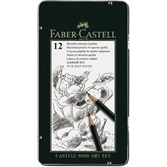 Bleistift Castell 9000 Art Set 12Er Metalletui