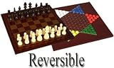 2-in-1 Classic Chess & Chinese Checkers Game Set
