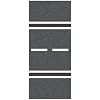 Carrera Exclusiv/ Evolution 1/ 4 Geraden, 2 St�ck
