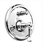 JADO 818 LEVER PB TUB/SHOWER VALVE & TRIM-PC