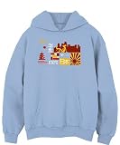 Pink Panther - Tokyo - Carolina Blue Youth Hoodie - Large
