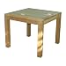 Ambientehome 62819 Tisch Mykonos Esstisch ca. 90 x 90 x 75 cm, Teakholz