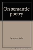 On semantic poetry