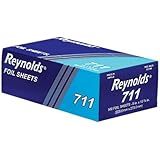 Reynolds Wrap 711 Pop-up Interfolded Aluminum Foil Sheets, 9 X 10 3/4, Silver, 500/box