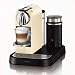 Nespresso CitiZ D120-US-CW-NE1 Automatic Espresso Maker and Milk Frother, Creamy White