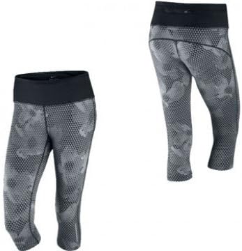 Nike Ladies Epic Printed Run 3/4 Capri Tights