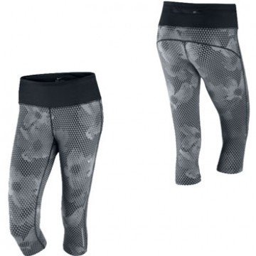 Nike Ladies Epic Printed Run 3/4 Capri Tights