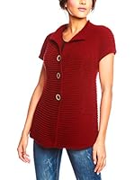 La Petite Parisienne Chaqueta Punto Justine (Granate)