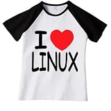 3. I love Linux Jr. Miss Cap Sleeve