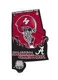 Alabama Crimson Tide 2011 BCS National Champions Plastic Alabama Shaped Sign