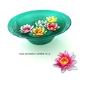 Pack of 10 mini Lotus floating candles