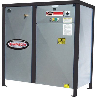 Simpson Natural Gas Stationary Pressure Washer - Hot Water, 3 HP, 1000 PSI, 3.0 GPM, Model# 60331-110