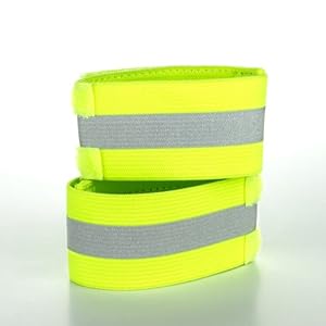 Road ID - High Visibility Reflective Wristbands (pair)