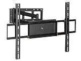 NEW Universal Slim Corner Swivel Swiveling Tilt Tilting Articulating Full Motion Cantilever Wall Mount Bracket For Fits Insignia 32 37 40 42 46 50 52 LED LCD Plasma NS-37L550A11 NS-LCD37 NS-LCD37HD-09 NS-L37Q-10A NS-46E560A11 NS-L46Q120-10A NS-40E560A11 NS-L42X-10A NS-42L550A11 NS-L47Q09-10A NS-42P650A11 NS-PDP42 NS-LCD42HD NS-LCD42 NS-L46X-10A NS-LCD47HD-09 NS-L42Q120-10A NS-L42Q-10A NS-P42Q10A NS-PDP50HD-09 NS-L55X-10A NS-LCD52HD-09 NS-50P650A11 NS-P502Q-10A NS-PDP50 NS-P501Q-10A