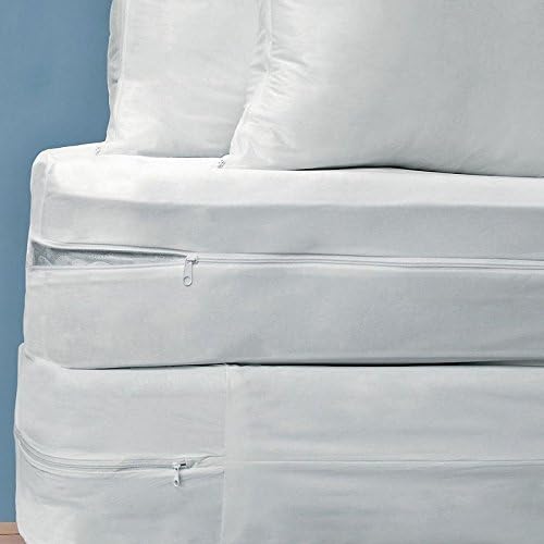 BUNDLE OFFER Everest Premium Plus Sleeper Sofa Encasement 5" depth, 60"X72" (Queen) + Pillow Protectors (set of 2) Standard size