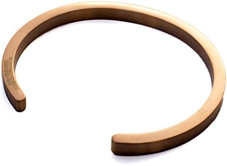 The Basix Cuff by North Street Bracelets (Brushed Rose Gold)
