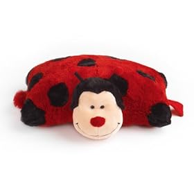Travel Pillowheads Soft Toy Cushion - Ladybird