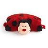 Travel Pillowheads Soft Toy Cushion - Ladybird