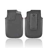 Black Original Leather Holster w Swivel Belt Clip, ACC-38855-301 For Blackb ....