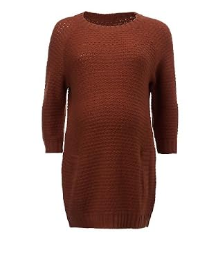 Blooming Marvellous Maternity Short Sleeve Rust Jumper