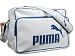 PUMA プーマ エナメルショルダーバッグ Mサイズ 064100 18 ホワイト/チームロイヤル