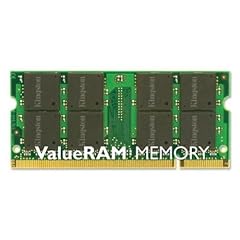 Kingston ValueRAM KVR800D2S6/2G PC2-6400 Arbeitspeicher 2 GB (NON-ECC, 800 MHz, CL6, 200-polig, 1 x 2 GB) DDR2-SDRAM Kit