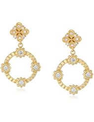 Freida Rothman Belargo Jewelry Open Circle Classic Drop Earrings
