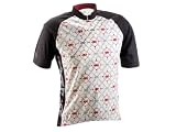 RACE FACE Deus Pro Fit MC Jersey blanc/anthracite T-shirt BMX