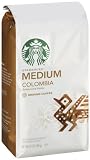 Starbucks Colombia Coffee (Medium), Ground, 12-Ounce Bags (Pack of 3)