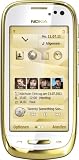 Nokia C7-00 Oro Smartphone (8,9 cm (3,5 Zoll) Display, Touchscreen, 8 Megapixel Kamera, UMTS) light gold