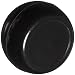 DimcoGray Black Phenolic Ball Recessed Top Knob Female, Brass Insert: 5/8-11" Thread x 3/4" Depth, 1-7/8" Diameter x 1-27/64 Height x 3/4 Hub Dia (Pack of 10)