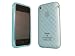 iPhone 3G/3GS Neon Blue Silicon Case "Hex Air"