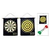 Reverseable Magnetic Roll Up Dart Board With Darts Dartboard One side Target on Reverse