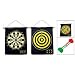 Reverseable Magnetic Roll Up Dart Board With Darts Dartboard One side Target on Reverse