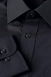 Cotton Rich Quick Iron Classic Collar Plain Shirt