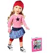 Karito Kids World Collection Doll/Book Starter Set - Zoe from NYC, USA