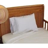 Child/Toddler size 14x21 Pillowcase 100% Cotton Color: White