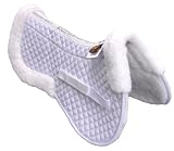 ECP Eurotech Wool Deluxe Half Saddle Pad White